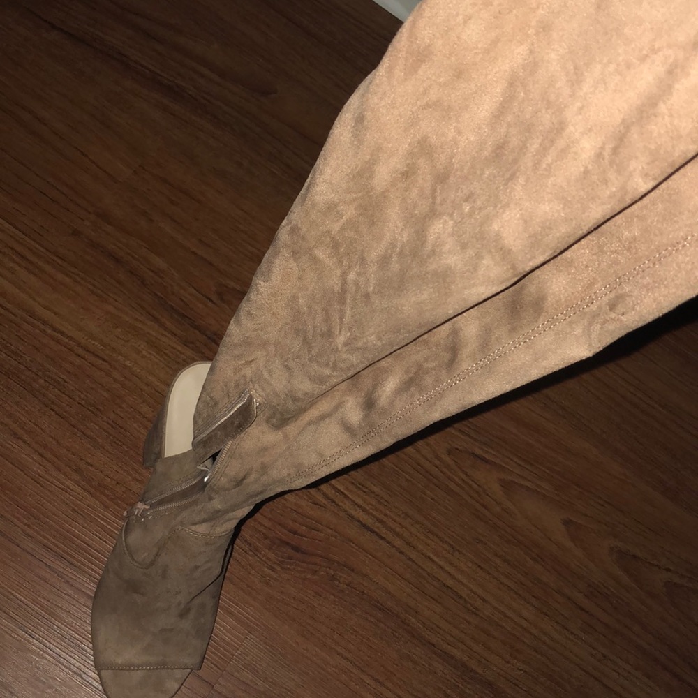 Knee high heels